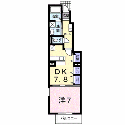 ヘップバーン 102【管理NO：1-015784401-01020】 ★家具家電は申し込み後に搬入します★ ★2026年10月中旬入居可能★の外観画像