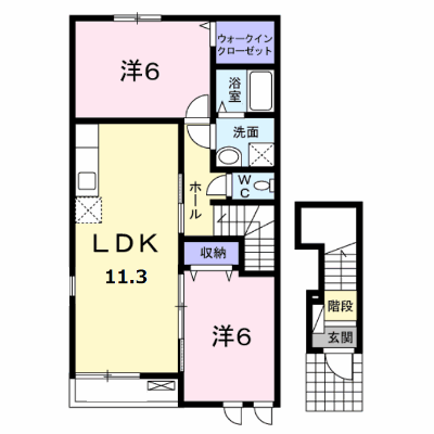アシスト 201【管理NO：1-018197601-02010】 ★家具家電は申し込み後に搬入します★の外観画像