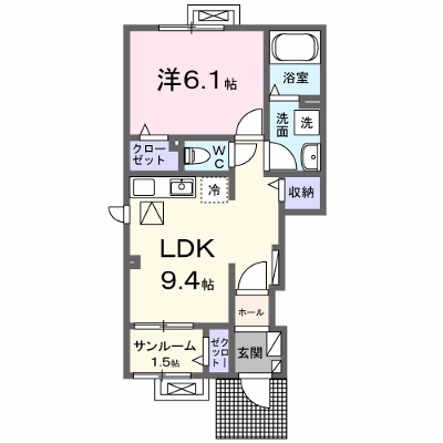 ＭＫ・テララ 101【管理NO：1-027690001-01010】 ★家具家電は申し込み後に搬入します★ ★2026年10月中旬入居可能★の外観画像