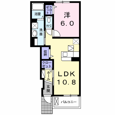 モンテ　グランデ　Ⅱ 103【管理NO：1-018920002-01030】 ★家具家電は申し込み後に搬入します★ ★2026年11月中旬入居可能★の外観画像