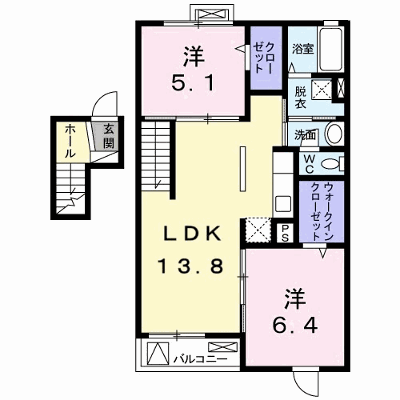 レジーナ倉梯 402【管理NO：1-021837501-04020】 ★家具家電は申し込み後に搬入します★ ★2026年09月中旬入居可能★の外観画像