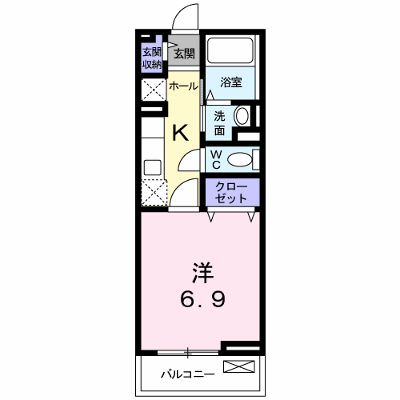 プラシード 204【管理NO：1-016850701-02040】 ★家具家電は申し込み後に搬入します★ ★2026年10月中旬入居可能★の外観画像