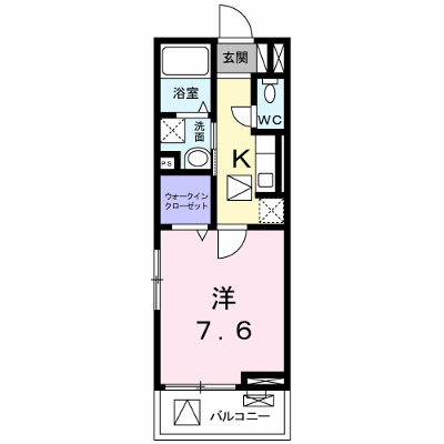 オーキッド 108【管理NO：1-021423201-01070】 ★家具家電は申し込み後に搬入します★ ★2026年10月中旬入居可能★の外観画像