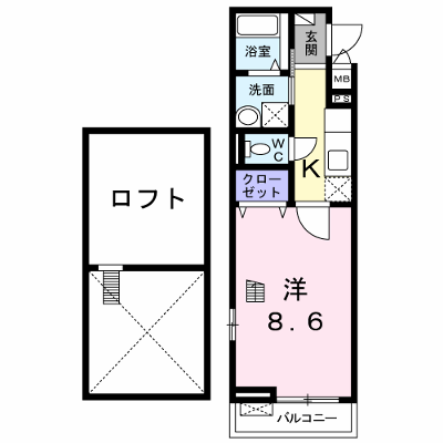 ステーションサイド 206【管理NO：1-019430101-02050】 ★家具家電は申し込み後に搬入します★ ★2026年10月中旬入居可能★の外観画像