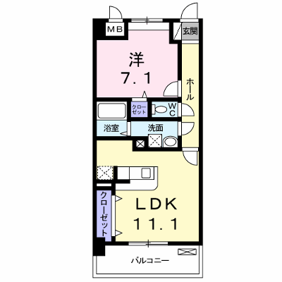 ヴィダ・アルボレス 205【管理NO：1-015329801-02050】 ★家具家電は申し込み後に搬入します★ ★2026年09月中旬入居可能★の外観画像
