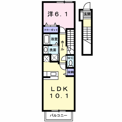ハーベスト　スクエア弐番館 203【管理NO：1-014025502-02030】 ★家具家電は申し込み後に搬入します★の外観画像