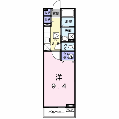 プラシード三宅 104【管理NO：1-020876501-01040】 ★家具家電は申し込み後に搬入します★ ★2026年10月中旬入居可能★の外観画像