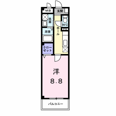 ヴィラ　ヴィオラ 202【管理NO：1-014378901-02020】 ★家具家電は申し込み後に搬入します★ ★2026年09月中旬入居可能★の外観画像