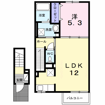 ディアコート　加守 203【管理NO：1-027640301-02030】 ★家具家電は申し込み後に搬入します★ ★2026年10月中旬入居可能★の外観画像