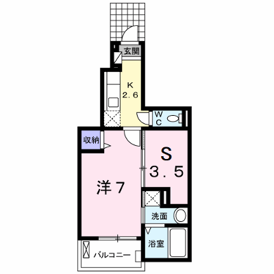 ベルクレスト 105【管理NO：1-016289701-01040】 ★家具家電は申し込み後に搬入します★ ★2026年10月中旬入居可能★の外観画像