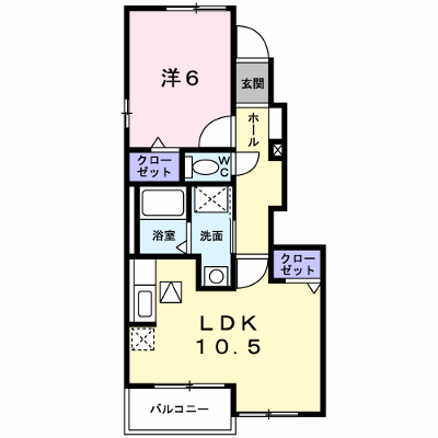 モーダ・パラッツォＢ 103【管理NO：1-013660602-01030】 ★家具家電は申し込み後に搬入します★ ★2026年10月中旬入居可能★の外観画像