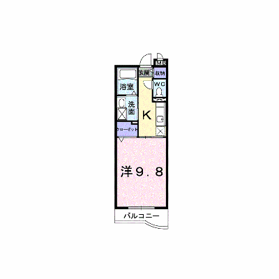 ベル・シャンブル 202【管理NO：1-017238801-02020】 ★家具家電は申し込み後に搬入します★ ★2026年10月中旬入居可能★の外観画像