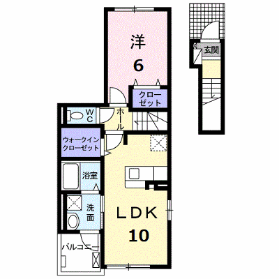 大供ハイマート 201【管理NO：1-024222401-02010】 ★家具家電は申し込み後に搬入します★の外観画像