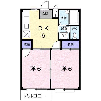 エルディムシャルマンＢ 205【管理NO：1-002808202-02040】 ★家具家電は申し込み後に搬入します★ ★2026年10月中旬入居可能★の外観画像