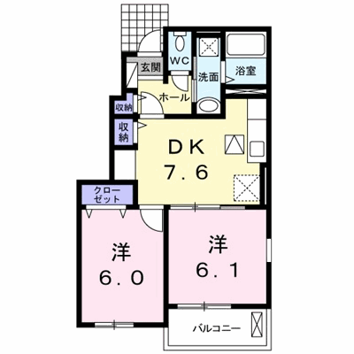 エス・ベル　Ｂ 101【管理NO：1-021910302-01010】 ★家具家電は申し込み後に搬入します★ ★2026年10月中旬入居可能★の外観画像