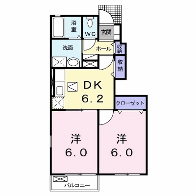 サンフラワー・アべニューＥ 103【管理NO：1-014664603-01030】 ★家具家電は申し込み後に搬入します★の外観画像