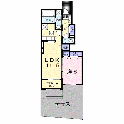 ガーデンハウス石井 102【管理NO：1-026011901-01020】 ★家具家電は申し込み後に搬入します★の外観画像