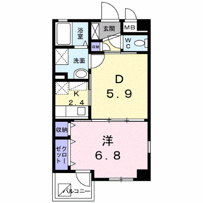 高松マナーハウス 103【管理NO：1-012493801-01030】 ★家具家電は申し込み後に搬入します★ ★2026年10月中旬入居可能★の外観画像