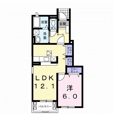 ブリーゼＡ 105【管理NO：1-014419901-01040】 ★家具家電は申し込み後に搬入します★ ★2026年10月上旬入居可能★の外観画像