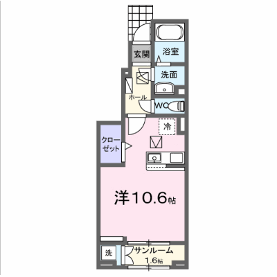 アーバン　レジデンス　末広 103【管理NO：1-028615201-01030】 ★家具家電は申し込み後に搬入します★ ★2027年01月下旬入居可能★の外観画像