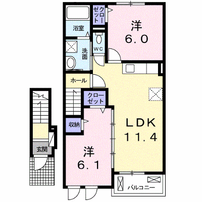 エアリーガーデン 203【管理NO：1-020607001-02030】 ★家具家電は申し込み後に搬入します★ ★2026年10月中旬入居可能★の外観画像