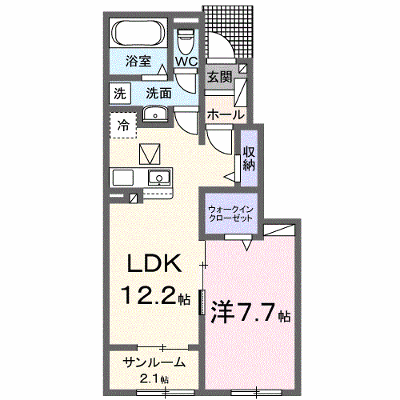 Ｇｒｅｅｎ　Ｈｏｕｓｅ　檀紙 104【管理NO：1-027560901-01040】 ★家具家電は申し込み後に搬入します★の外観画像