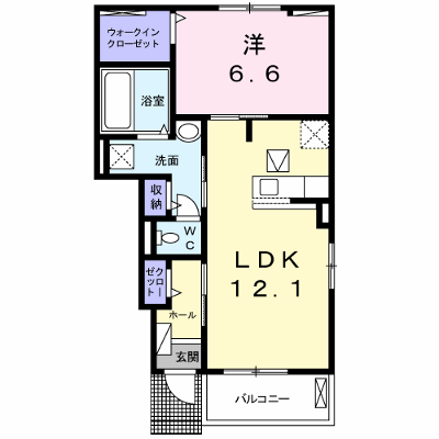 パライーソⅡ　Ａ 104【管理NO：1-024221701-01040】 ★家具家電は申し込み後に搬入します★ ★2026年09月中旬入居可能★の外観画像