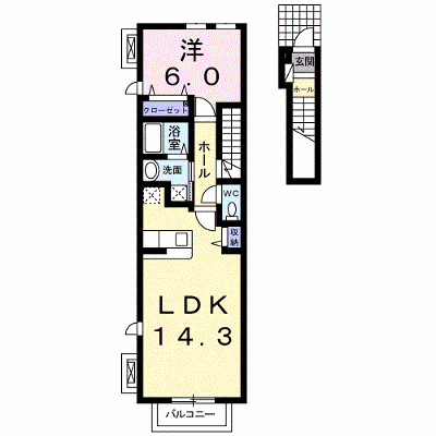 ステラート大塚Ｂ 203【管理NO：1-016054702-02030】 ★家具家電は申し込み後に搬入します★の外観画像