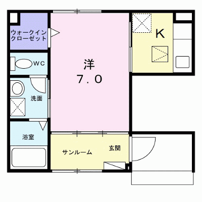 ルピナス等持院 104【管理NO：1-028588301-01040】 ★家具家電は申し込み後に搬入します★の外観画像