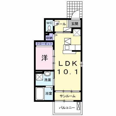グランブリエ　Ⅳ 101【管理NO：1-018068301-01010】 ★家具家電は申し込み後に搬入します★ ★2026年09月下旬入居可能★の外観画像