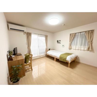 🌈当月予約50％offキャンペーン！当月ご契約の方対象：30日分賃料最大50%OFF!!🌈　🚃箱崎駅から徒歩８分🚃　✨デザイナーズ✨　💻無料Wi-Fi💻　イージーステイ箱崎７の外観画像