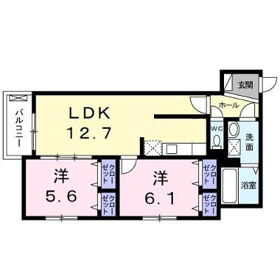 グラーツィア 101【管理NO：1-020411901-01010】 ★家具家電は申し込み後に搬入します★ ★2026年10月中旬入居可能★の外観画像