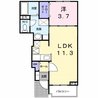 サンローラン 103【管理NO：1-016471301-01030】 ★家具家電は申し込み後に搬入します★ ★2026年09月中旬入居可能★の外観画像