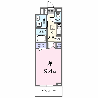 ラ・テュイル 103【管理NO：1-028569001-01030】 ★家具家電は申し込み後に搬入します★ ★2026年10月上旬入居可能★の物件写真1