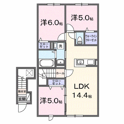 クレストール　リヴェール 206【管理NO：1-028651801-02060】 ★家具家電は申し込み後に搬入します★ ★2027年02月上旬入居可能★の外観画像