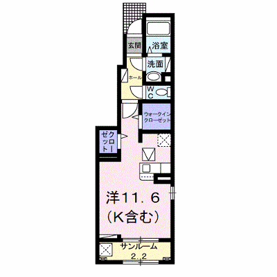 ボヌール・アミィ 101【管理NO：1-025186801-01010】 ★家具家電は申し込み後に搬入します★ ★2026年10月中旬入居可能★の外観画像