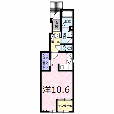 スフィーダⅠ 101【管理NO：1-026393201-01010】 ★家具家電は申し込み後に搬入します★ ★2026年10月中旬入居可能★の外観画像