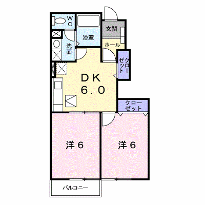 サウスガーデン 103【管理NO：1-011662801-01030】 ★家具家電は申し込み後に搬入します★ ★2026年10月下旬入居可能★の外観画像