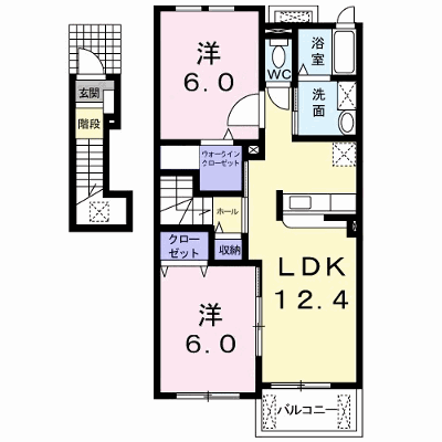 ステラパルテＢ 202【管理NO：1-014402102-02020】 ★家具家電は申し込み後に搬入します★ ★2026年10月中旬入居可能★の外観画像
