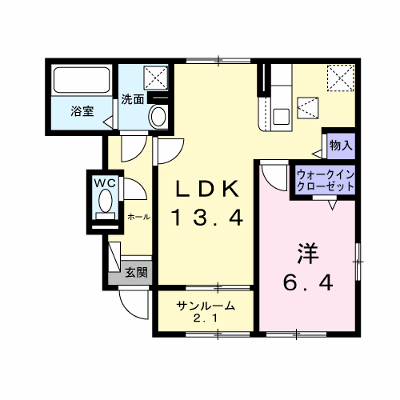 グレイス　Ⅵ 105【管理NO：1-028547802-01050】 ★家具家電は申し込み後に搬入します★ ★2026年10月上旬入居可能★の外観画像