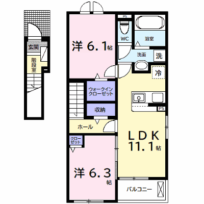 ヒカルサ市原五井西 201【管理NO：1-028810901-02010】 ★家具家電は申し込み後に搬入します★ ★2026年12月上旬入居可能★の外観画像