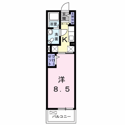 ヴェルファーレ　Ⅱ 202【管理NO：1-020462301-02020】 ★家具家電は申し込み後に搬入します★ ★2026年10月中旬入居可能★の外観画像