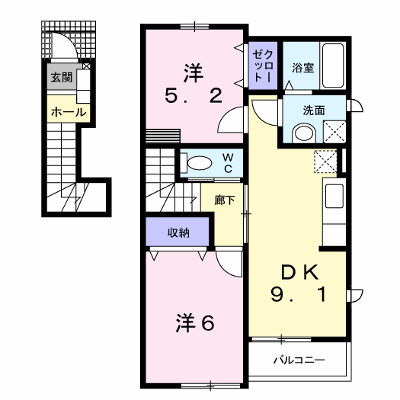 Ｃａｓａ　Ｙｏｕ 201【管理NO：1-013362301-02010】 ★家具家電は申し込み後に搬入します★ ★2026年10月中旬入居可能★の外観画像