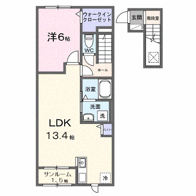 サジテール　青木島 204【管理NO：1-028301401-02040】 ★家具家電は申し込み後に搬入します★の外観画像