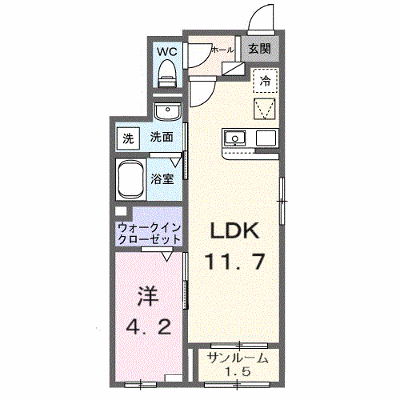 サジテール　青木島 101【管理NO：1-028301401-01010】 ★家具家電は申し込み後に搬入します★の外観画像