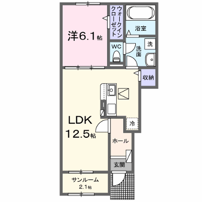 Ｎｏｒｔｈ　Ｌｉｎｏ 102【管理NO：1-027801801-01020】 ★家具家電は申し込み後に搬入します★ ★2026年10月中旬入居可能★の外観画像