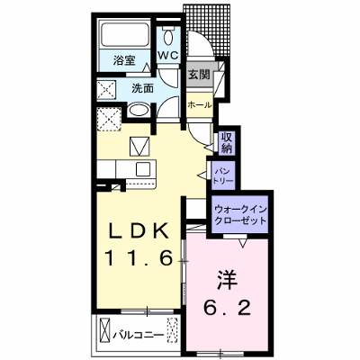 クラールⅡ 102【管理NO：1-025846501-01020】 ★家具家電は申し込み後に搬入します★の外観画像