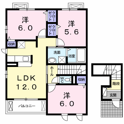 グレイスヴィラⅢ 201【管理NO：1-018988101-02010】 ★家具家電は申し込み後に搬入します★ ★2026年11月下旬入居可能★の外観画像
