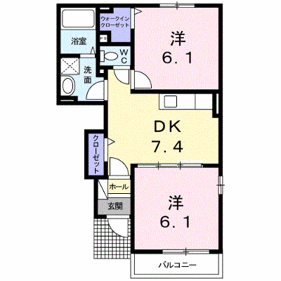 ベル・クローチェ　サウス 102【管理NO：1-015931301-01020】 ★家具家電は申し込み後に搬入します★ ★2026年10月中旬入居可能★の外観画像