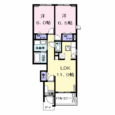 パークサイド荒子川 103【管理NO：1-016045901-01030】 ★家具家電は申し込み後に搬入します★ ★2026年11月中旬入居可能★の外観画像
